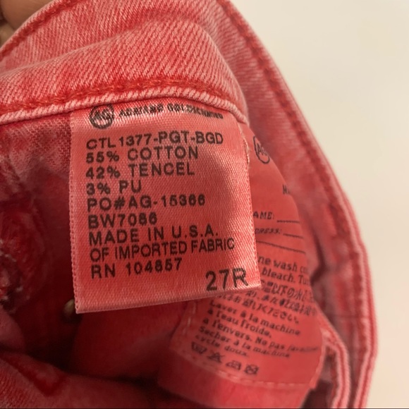 AG The Stevie High Rise Slim Straight Jeans - Picture 6 of 6